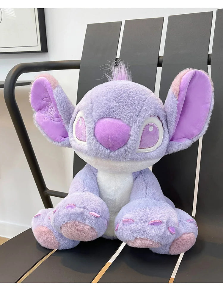 Disney Cartoon Purple Stitch Doll Star Baby Kawaii Peluche Fille Anniversaire Poupée Petite Amie Cadeau Saint Valentin 25cm/30cm/45cm